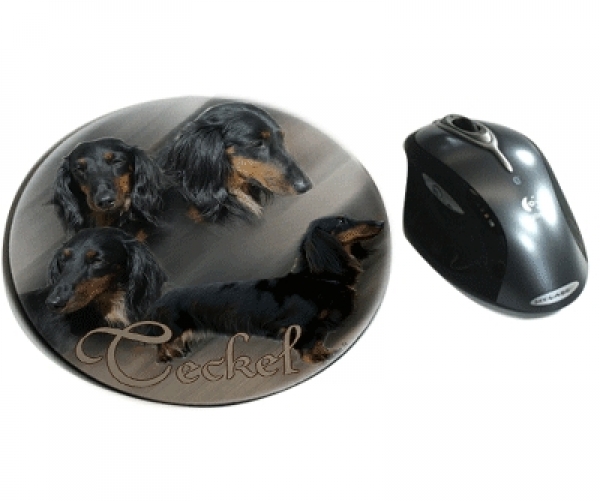 Mousepad Langhaar Zwerg Teckel Dackel Dachshund