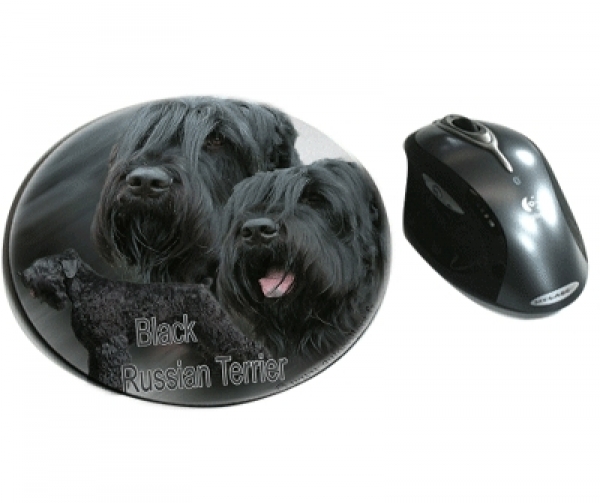 Mousepad Schwarzer Russischer Terrier 1