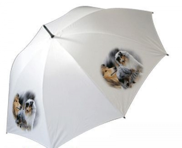 Regenschirm Motiv Collie 1 Langhaar