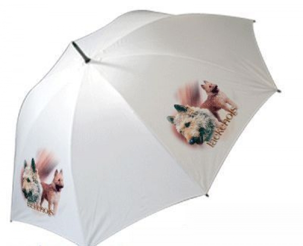 Regenschirm Motiv Laekenois Belgischer Schäferhund rauhhaar