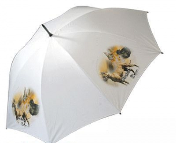 Regenschirm Motiv Deutsche Dogge gelb / gestromt 3