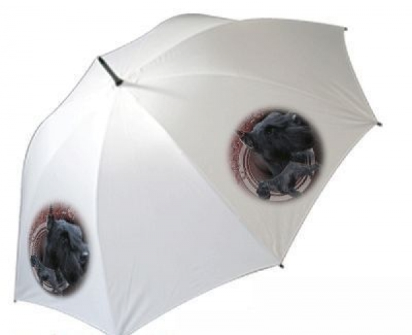 Regenschirm Motiv Schnauzer 4 schwarz