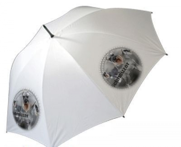 Regenschirm Motiv Schnauzer 5 Pfeffer-Salz