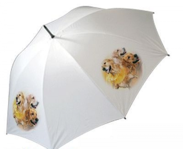 Regenschirm Motiv Golden Retriever 2