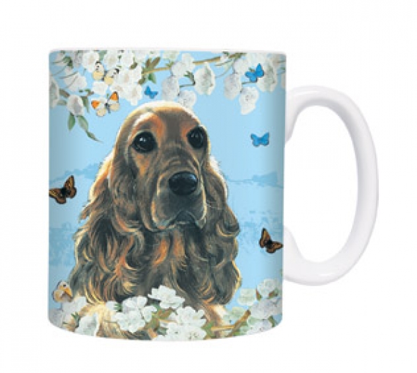 Tasse Motiv Cocker Spaniel Springtime