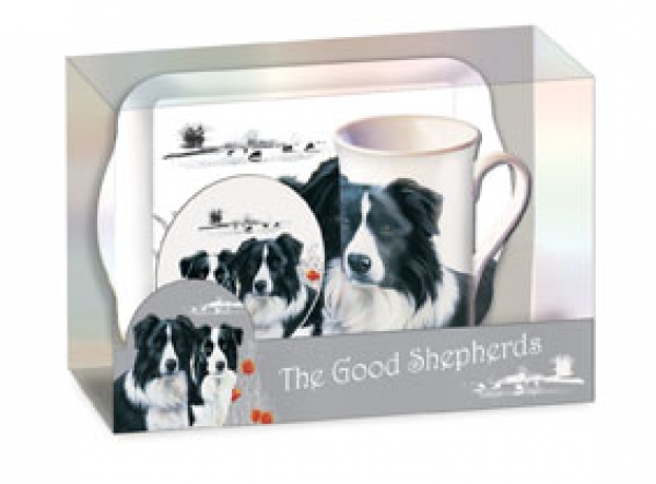 Tee Time Set Border Collie