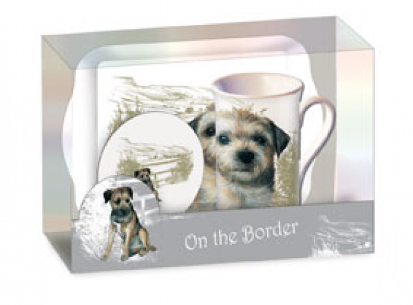 Tee Time Set Border Terrier