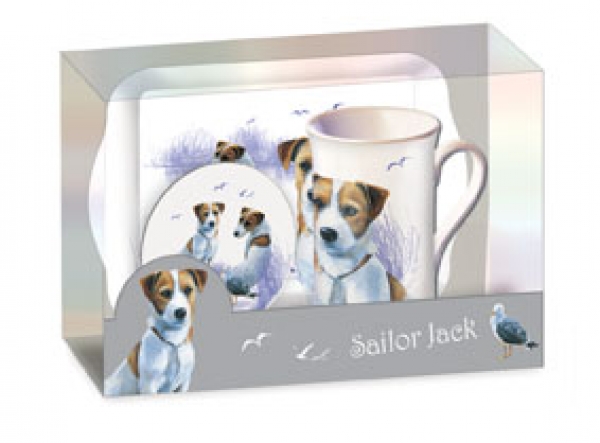 Tee Time Set Jack Russell Terrier