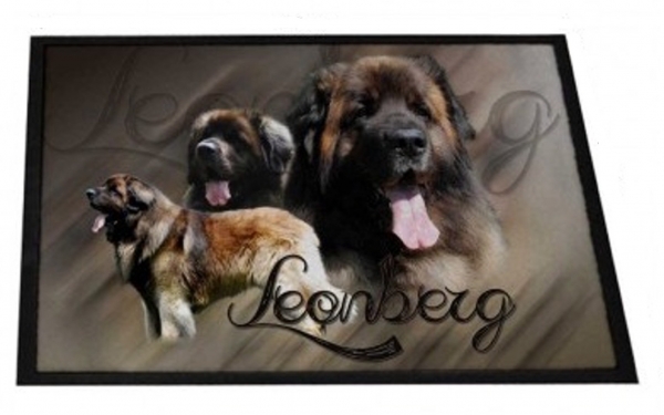 Designer Fussmatte Leonberger 12