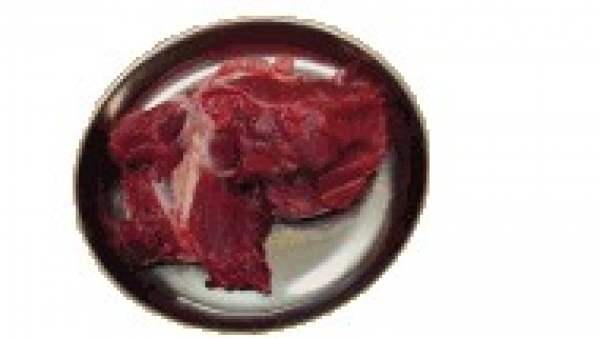 Rinderstich Frischfleisch (tiefgefroren) Frostfleisch Hunde Futter Barf Fleisch