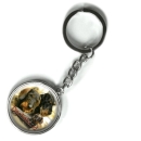 Metall Schlüsselanhänger Rauhhaar Dackel Dachshund Teckel